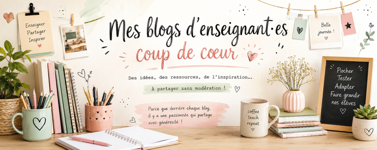 Mes blogs d'enseignant·es coup de cœur.